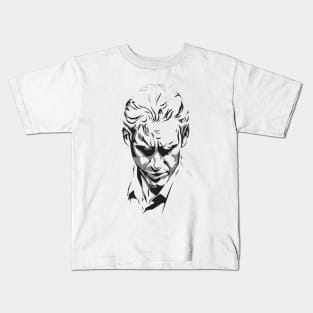 Jordan Peterson Portrait Kids T-Shirt